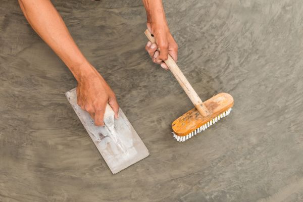 Driveway Concrete Staining in Springdale