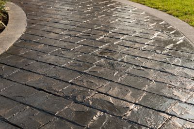 Stamped Concrete Construction detail