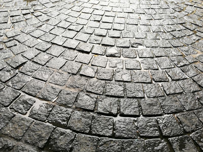 Stamped Concrete Staining